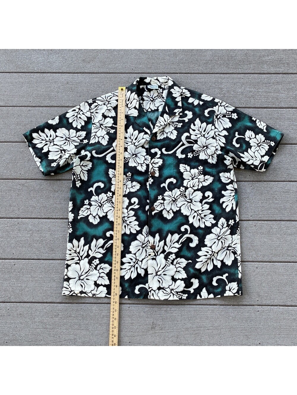 Vintage Royal Creations Made in Hawaii Hibiscus Aloha Shirt Hawaiian Men’s Large